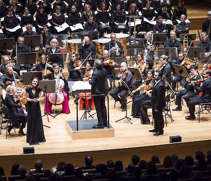A Orquesta Sinfónica de Castilla y León em Torres Vedras