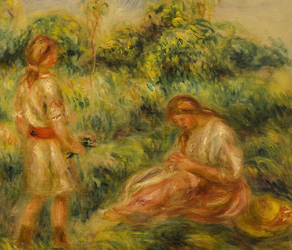 Mulheres. Entre Renoir e Amadeo