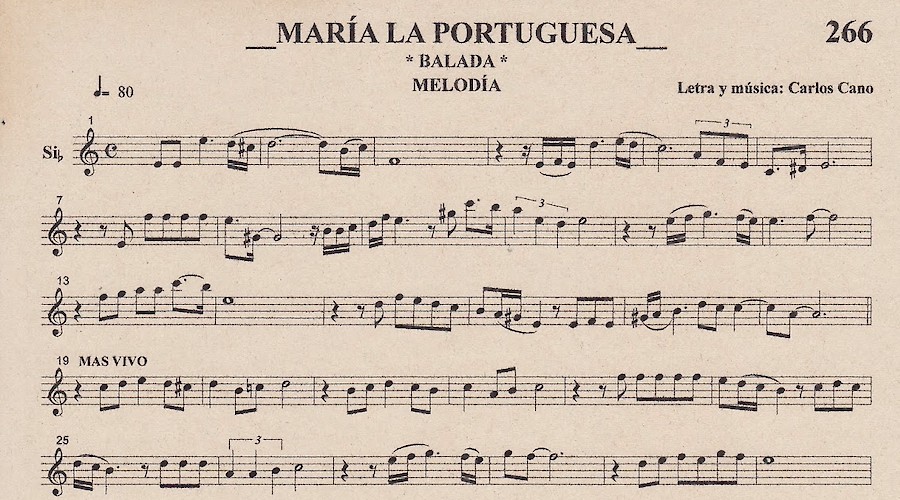 21 de junho: A canção "Maria la Portuguesa"