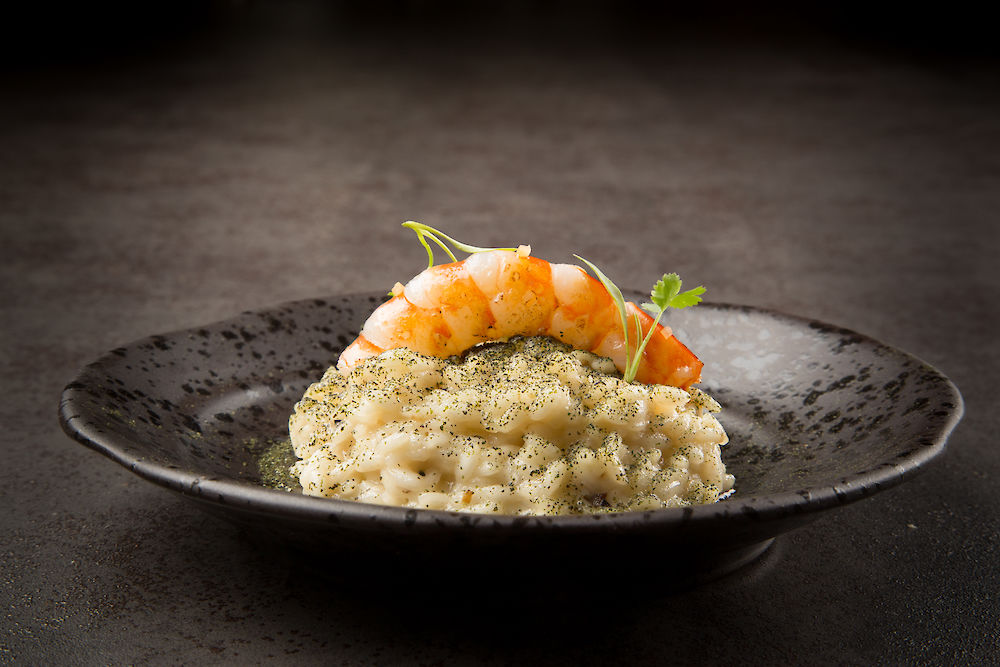 Arroz de camarão e galera