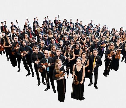 Jovem Orquesta Nacional de Espanha em concerto