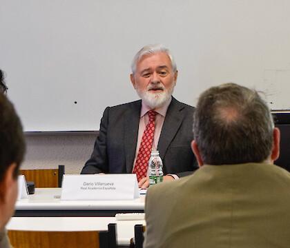 Darío Villanueva no I Congresso Internacional de Humanidades UAb